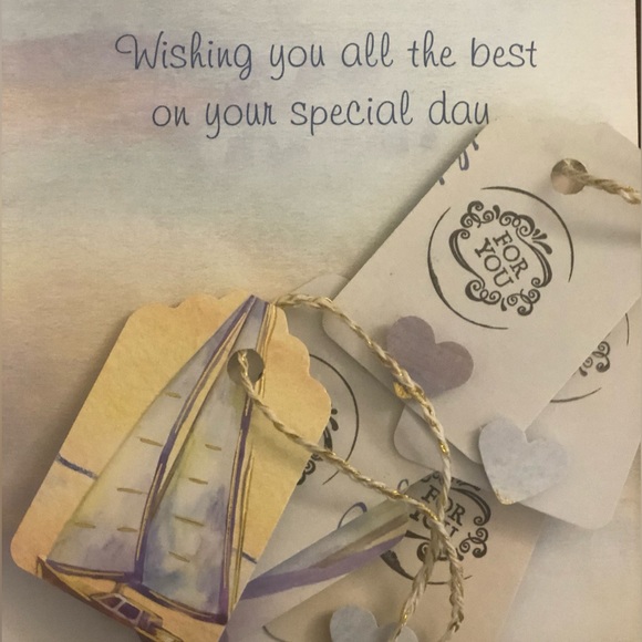 Birthday Card & 6 handcrafted specially designed gift tags along with Envelope - Picture 12 of 16